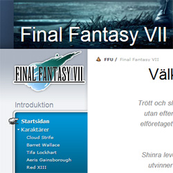 Screenshot of FFUniverse 15th Anniversary Edition
